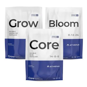 Kit Athena Pro Line – Pro Core, Pro Grow, Pro Bloom et Fade, engrais pour culture complète
