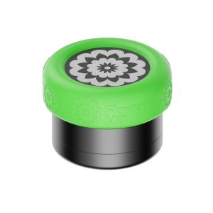 Flower Mill 2.0 Silicone Mill Grip - Neon Green 