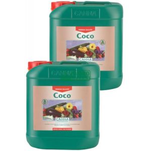Zwei 5-Liter Kanister Canna Coco A+B Kokosdünger