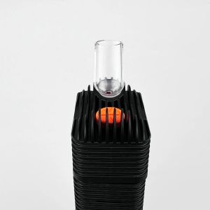 Venty Glass Mouthpiece installé sur vaporisateur Venty 