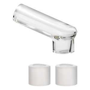 Embout en verre Venty Best V transparent avec joints silicone