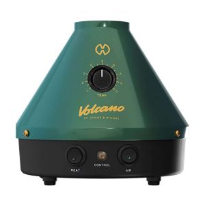 Tisch-Vaporizer Storz & Bickel Volcano Classic 25 Years Edition in irisierendem Grün mit EASY VALVE Ballon