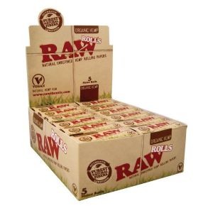 RAW Rolls Organic Hemp box