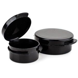 Schwarzer Kunststoff-Container 10 ml für Harze