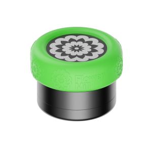 Flower Mill 2.5 Silicone Mill Grip - Neon Green