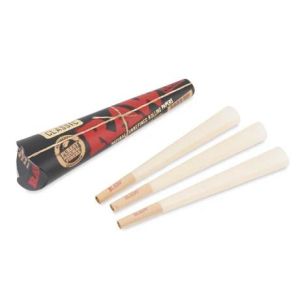RAW Black Cones 3stk Pack King Size 